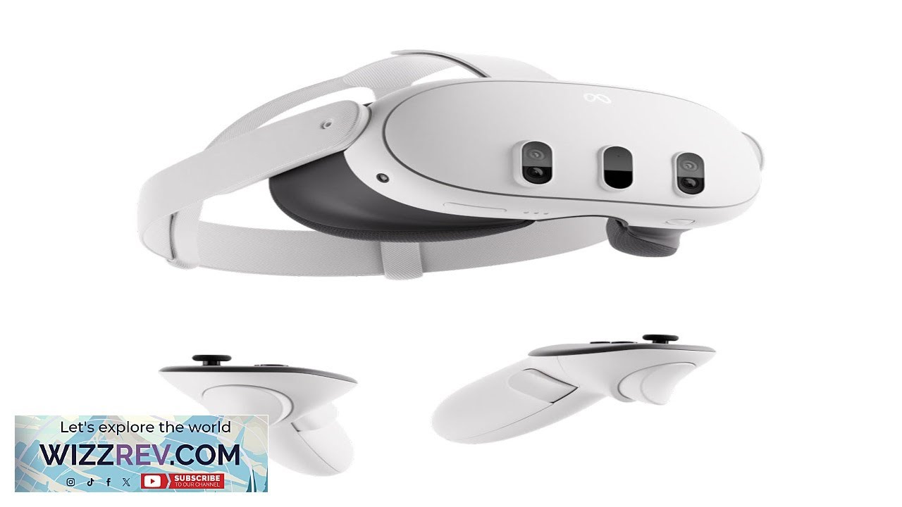 Meta Quest 3 512GB VR Headset Thirty Percent Sharper Resolution