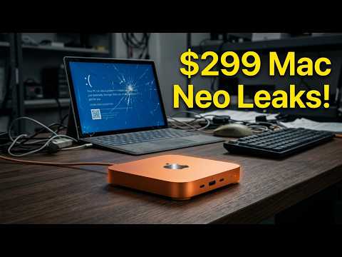 Apple's $299 Mac Neo is Finally Here! (RIP Windows PC) 😱 - YouTube