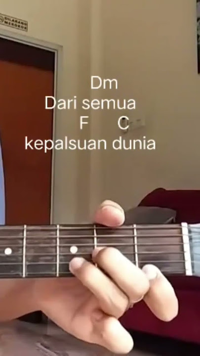 Kunci Gitar Damai Bersamamu - Chrisye | Guitartips | Shorts