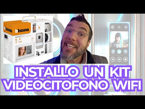 Come INSTALLO UN KIT VIDEOCITOFONO WIFI 📡 Bticino EasyKit WiFi with Netatmo