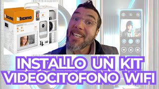 How to Install a Wi-Fi Video Door Phone Kit 📡 Bticino EasyKit WiFi with Netatmo