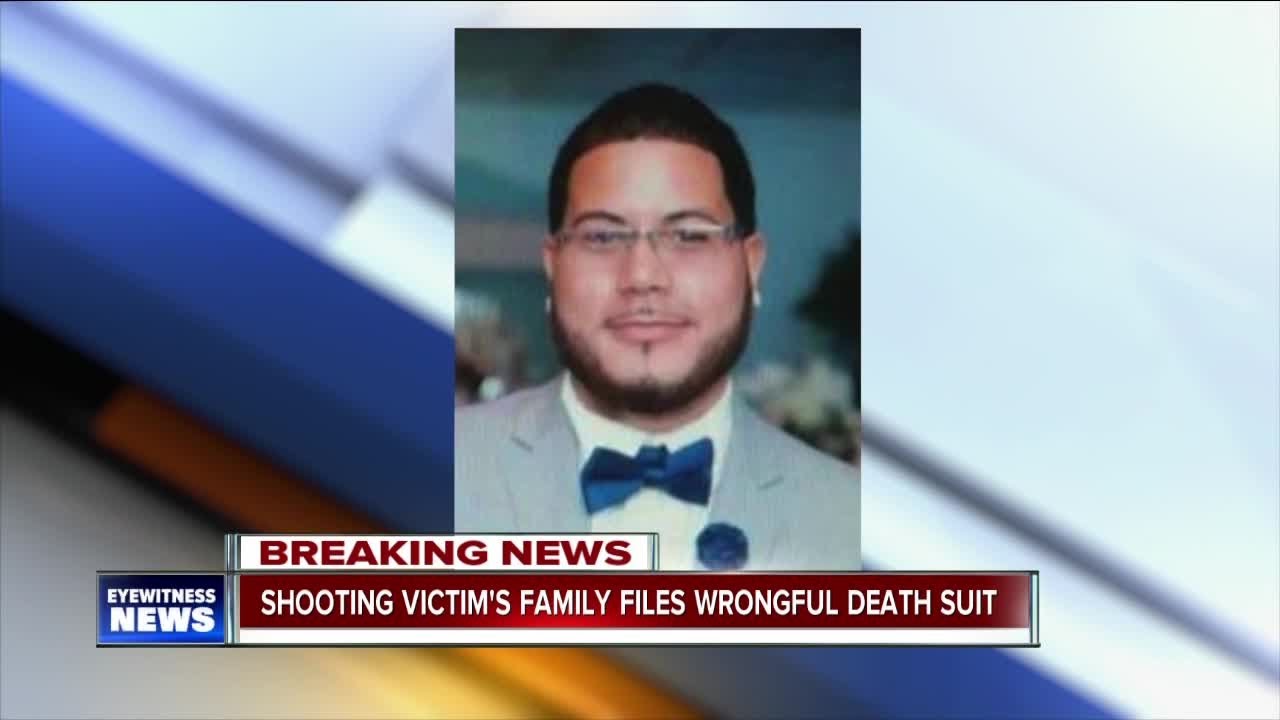 Shooting victim's family files wrongful death suit - YouTube