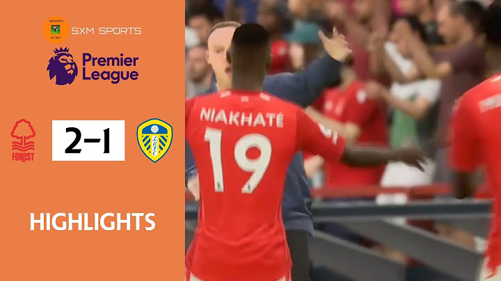 LATE DRAMA AT CITY GROUND! | N'Ham Forest 2-1 Leeds Utd | Sxm Sports PL 23/24 MD5 Highlights
