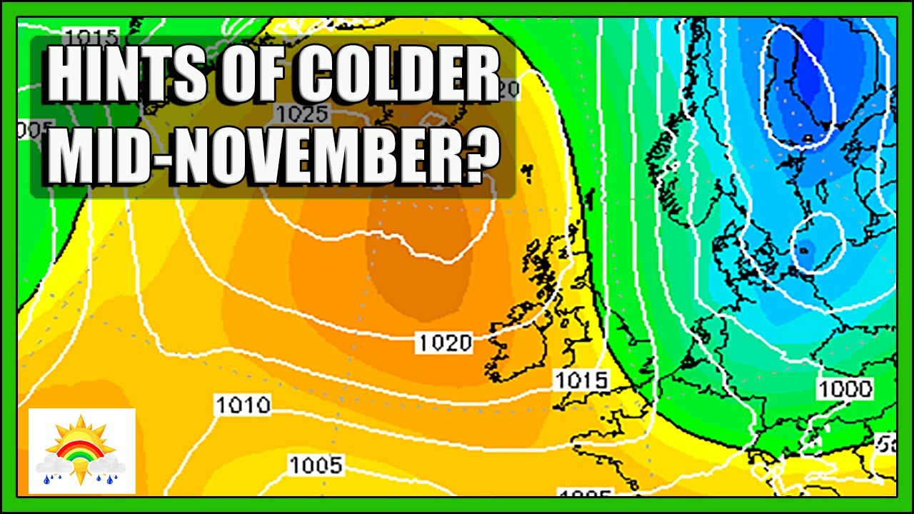 Ten Day Forecast: Hints Of Colder Weather For Mid-November? - YouTube