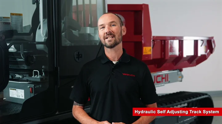 Toyota Takeuchi Crawler Dumper TCR50 2 Walkaround