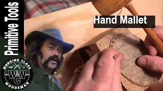 Primitive Tools: How to Make a Handheld Mallet from Rawhide and a stone