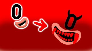 Numberblocks Zero 0 As Horror Version