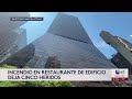 Al menos cinco heridos por incendio en restaurante de un edificio de 43 pisos en Manhattan