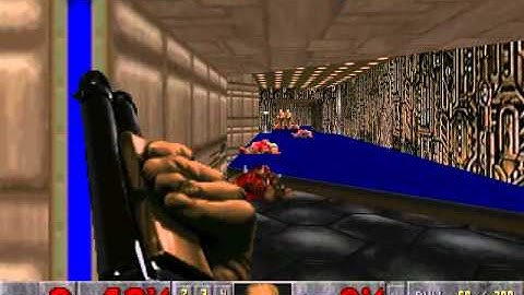 Doom [Doom the Way id Did]: Military Bunker (E1M2) - UV-fast in 1:56