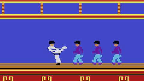 Kung Fu Master - Atari 2600 | Full Game Longplay / Walkthrough (HD)