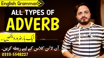 All types of Adverbs | Grammar | By Syed Ali Raza Kazmi