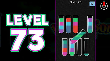 Water Color Sort Level 73 Solution
