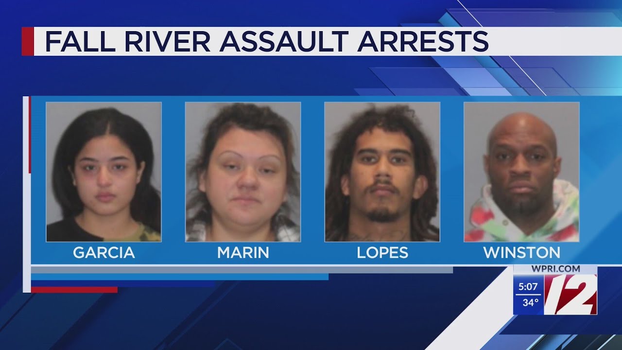 4 charged with armed robbery, kidnapping in Fall River - YouTube