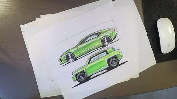 Industrial design sketching - How to sketch ellipses