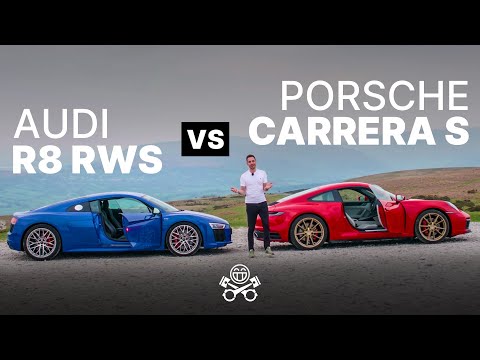 porsche-911-carrera-s-(992)-vs-audi-r8-rws-|-pistonheads