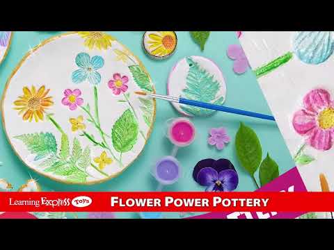BGH2086   Flower Power Pottery