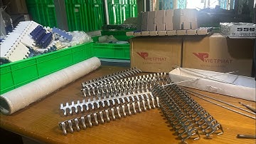 O9-I2-I36-739: Móc Nẹp Xương Cá (Để Tự Nối Băng Tải Cao Su) - Cty Cp Băng Tải Việt Phát tại TPHCM