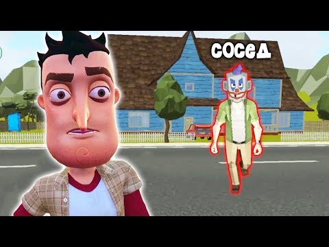 Видео: НОВЫЙ ДОМ ПРИВЕТ СОСЕДА! ПОДВАЛ с ДЕТЬМИ?! - Scary Clown Man Neighbor Gameplay