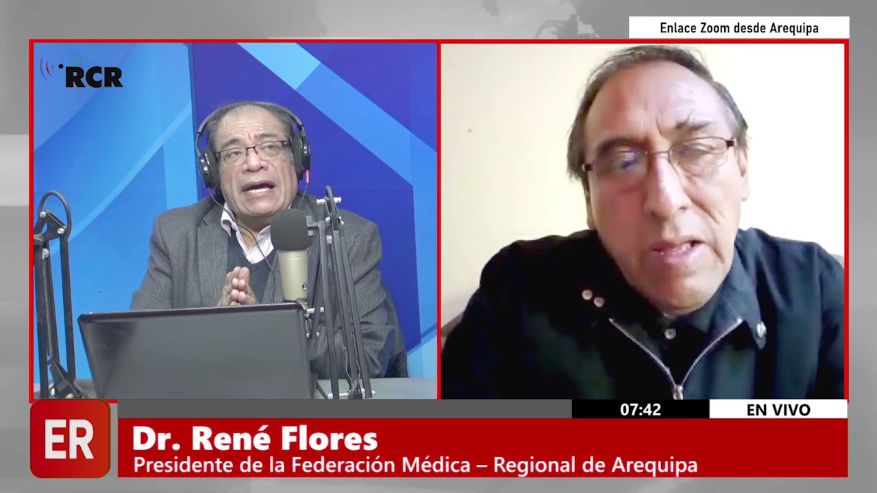 ENTREVISTA A RENÉ FLORES, PRESIDENTE DE LA FEDERACIÓN MÉDICA REGIONAL DE AREQUIPA