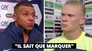 QUAND LES FOOTBALLEURS PARLENT DE HAALAND ! (MBAPPE, BENZEMA, LEWANDOSKI,...)