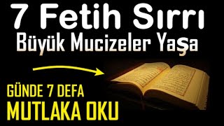 Her Kim Gece Vakti 7 Defa Okursa Öyle Güzellikler Yaşar Ki,Bir Sene Boyunca Ona Yeter