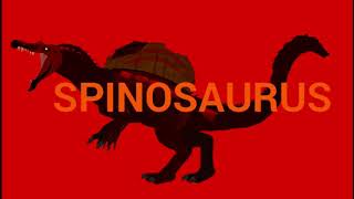 TITAN SPINOSAURUS sounds effect