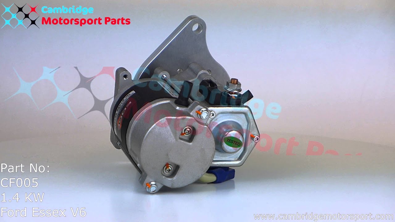 Ford Essex Starter Motor 1.4 KW CF005 YouTube