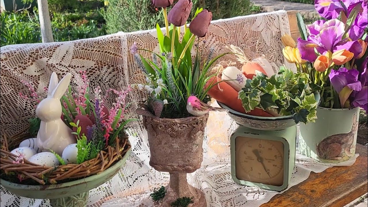 Предметы декора, своими руками. Вазон из пластика.Что можно сделать из Советских весов?