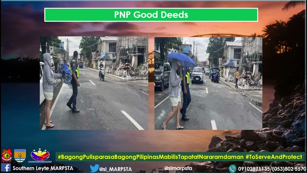 Southern Leyte MARPSTA Weekly Accomplishment Report