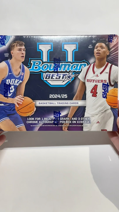 2024-25 Bowman Best U Hobby Box Opening 🏀 #basketballcards #ncaabasketball #sportscards