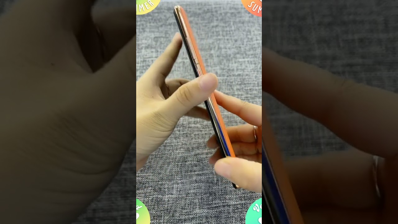 Huawei Mate 30Pro mobile Orange color 