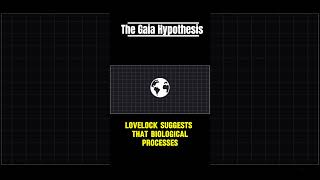 The Gaia Hypothesis