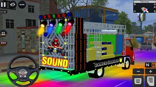 Indian Loading Dj truck game ! Dj truck game bus Simulator Indonesia ! Remix DJ Song !Bollywood Song screenshot 2
