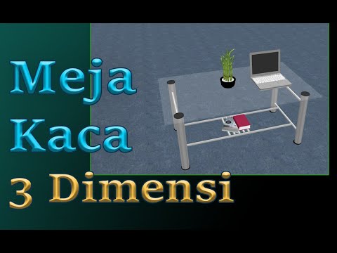 Cara Membuat Meja Kaca 3 Dimensi Sweet Home 3D YouTube