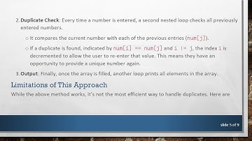 Understanding the Check Duplicate in Array Loop: A Beginner’s Guide