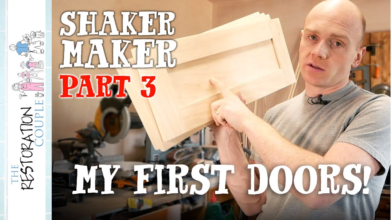 MAKING TRADITIONAL CABINET DOORS - DIY Shaker Doors Part 3