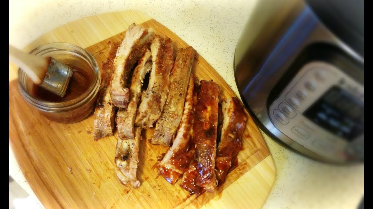 Easy Ribs 2 Ways (Instant Pot) YouTube