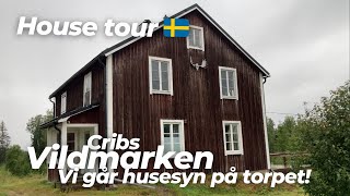 House tour torpet - Ödehuset i Höga Kustens inland som blev vårt vinterparadis. Häng med på husesyn!