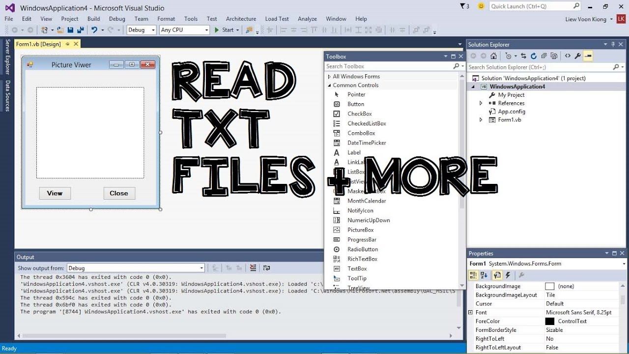 Txt файл. Бейсик опен. Open в Бейсике. Как создать текстовый файл для Visual Studio.