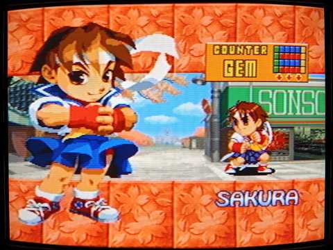 Saturn】Super Puzzle Fighter II Turbo | スーパーパズルファイターII