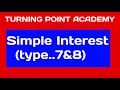 Simple Interest (type-7)