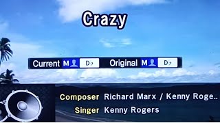 CRAZY Kenny Rogers 🎵Karaoke Version🎵