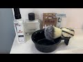 Travel shave in cambria california  may 2024 using pearl shaving products