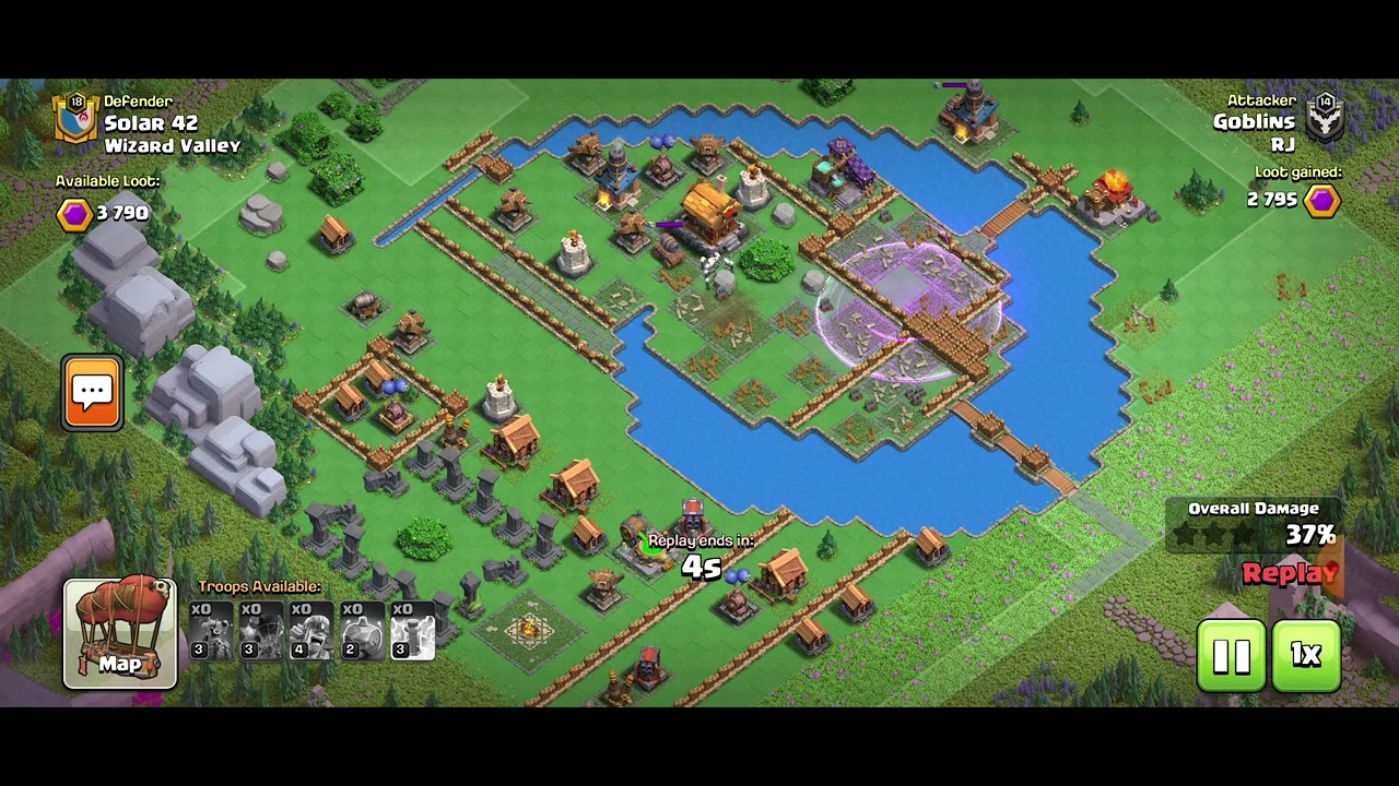 Wizard Valley - Level 3 - Custom Layout 3 - 3 star in 2 attacks