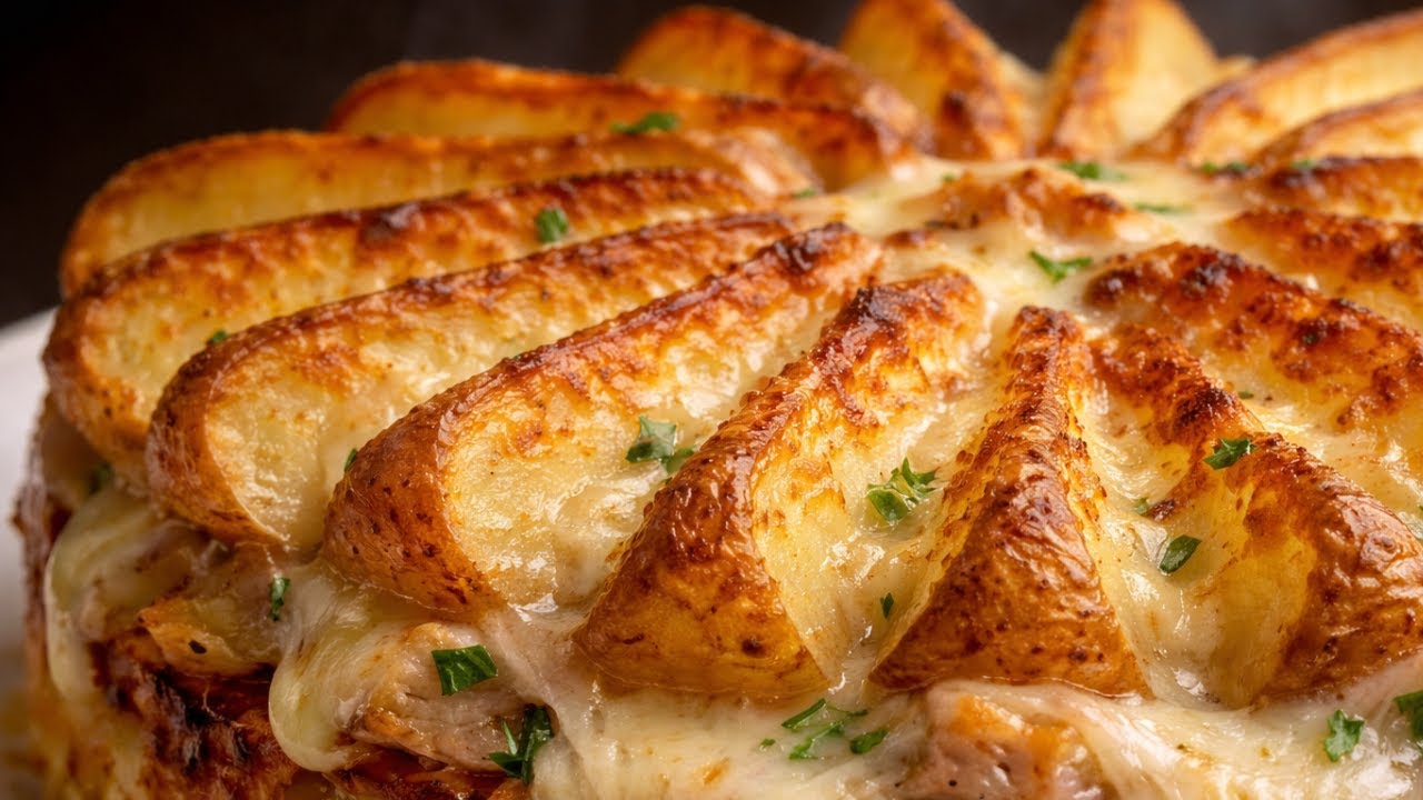 Вы никогда раньше не ели такого вкусного ужина. Этот восхитительный картофельный пирог!