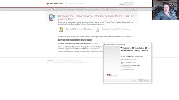 How to get TI SmartView – Your Graphing Calculator on your Computer, for free for now
