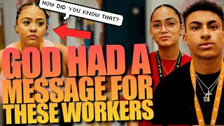God Gave Me Word of Knowledge About These 3 Workers & It Left Them Shocked!