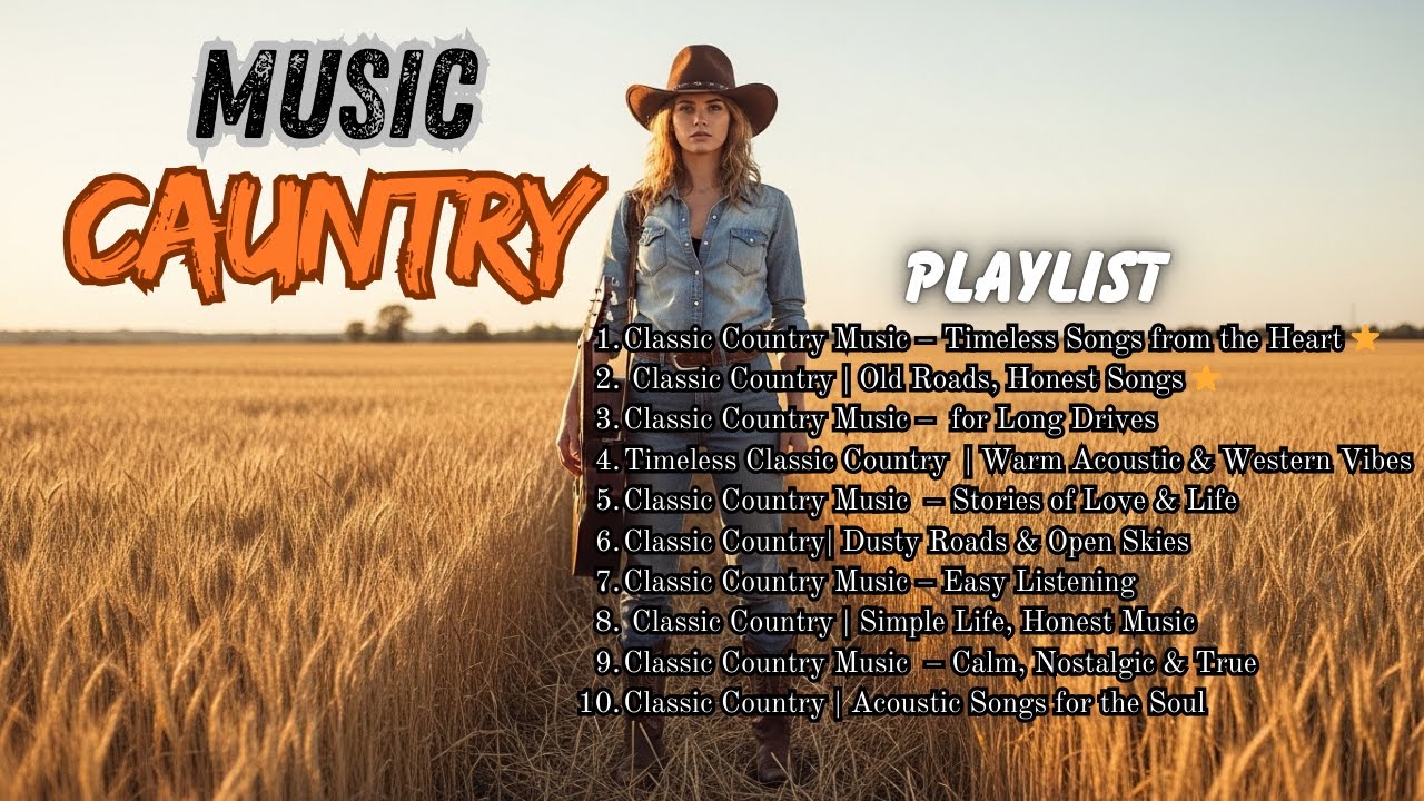Classic Country Music | Relaxing Western Songs