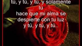 Pablo Alboran-Solamente tu (letra) "imagenes" chords