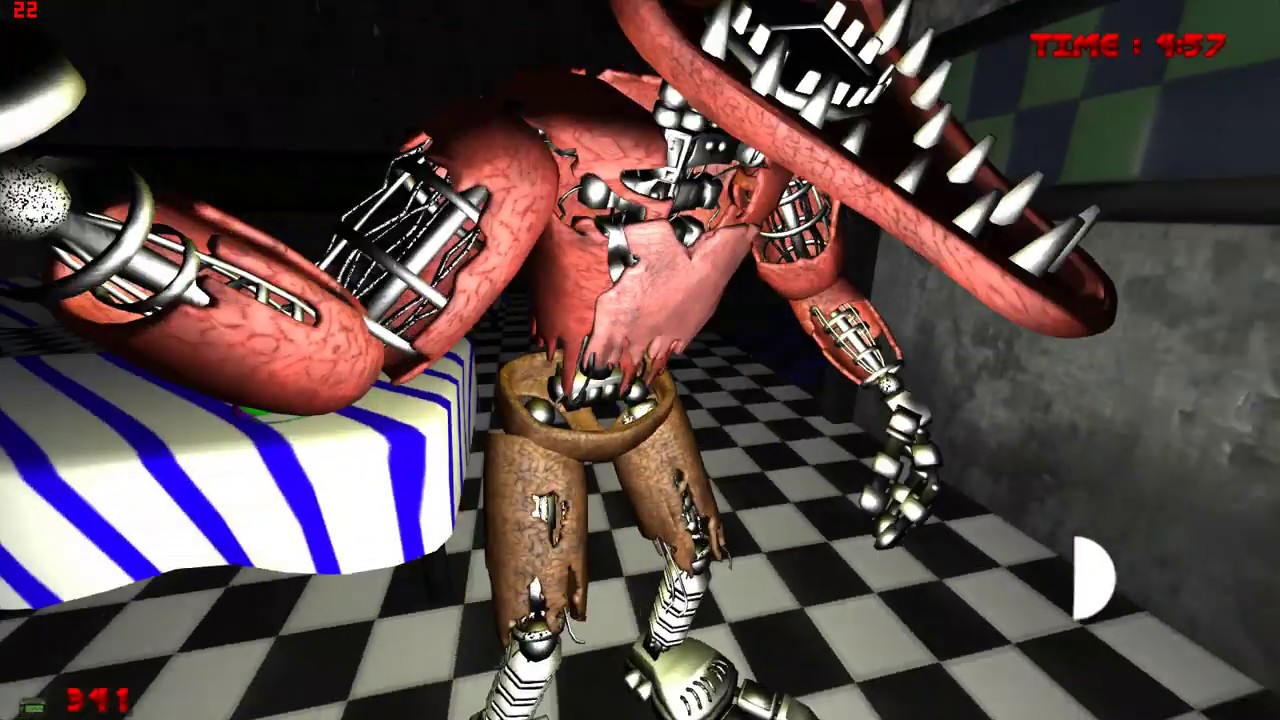 FNAF DOOM MOD 2 REMAKE -- 5 ночь.